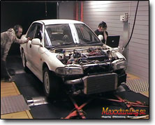 Effektmätning Mitsubishi 4G63 (2000cc) Haltech E11, , Vpower