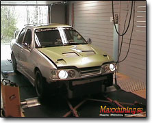 Mappning Ford Sierra Cosworth - Orginal ECU