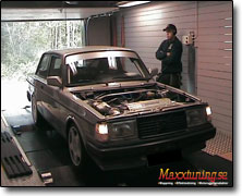 Effektmätning (2300cc) Okänd ECU, , Bensin 95/98
