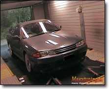 Effektmätning Nissan Skyline GTR - Orginal ECU