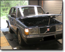 Mappning Volvo 240 Turbo - Megasquirt