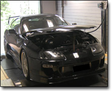 Mappning Toyota 2JZ (3000cc) MaxxECU V1, Holset HX55, E85