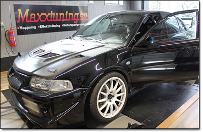 Installation och mappning Mitsubishi EVO 6 - MaxxECU V1