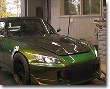 Installation och mappning Honda S2000 (2000cc) MaxxECU V1, Kraftwerks supercharger, Bensin 95/98